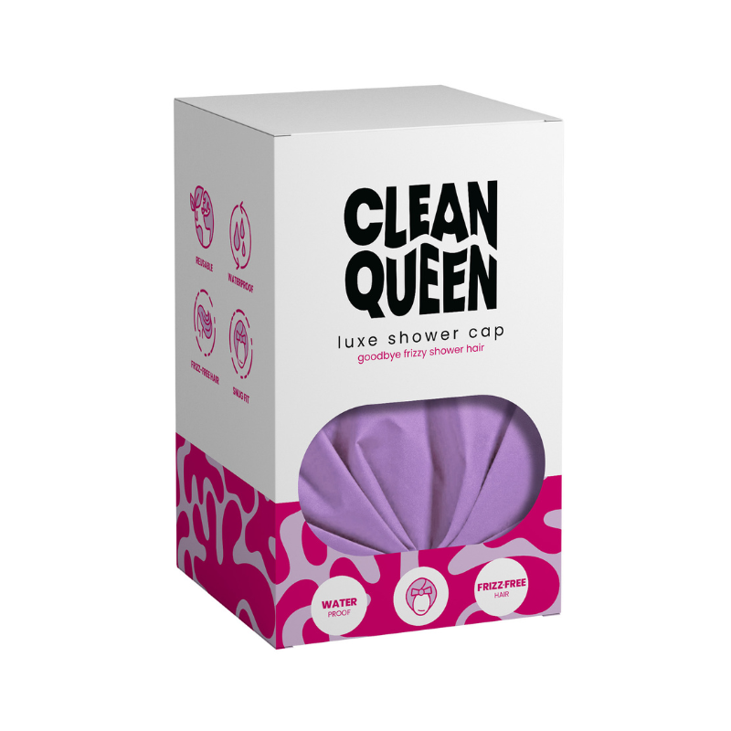 Queen on sale shower cap