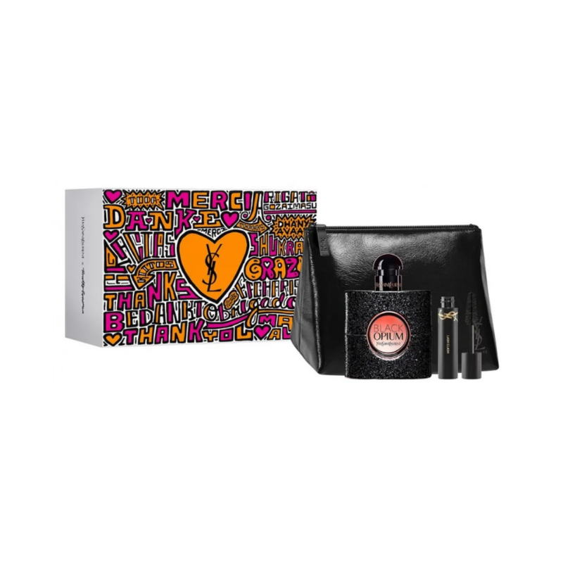 YSL Black Opium 50ml 3pc Giftset