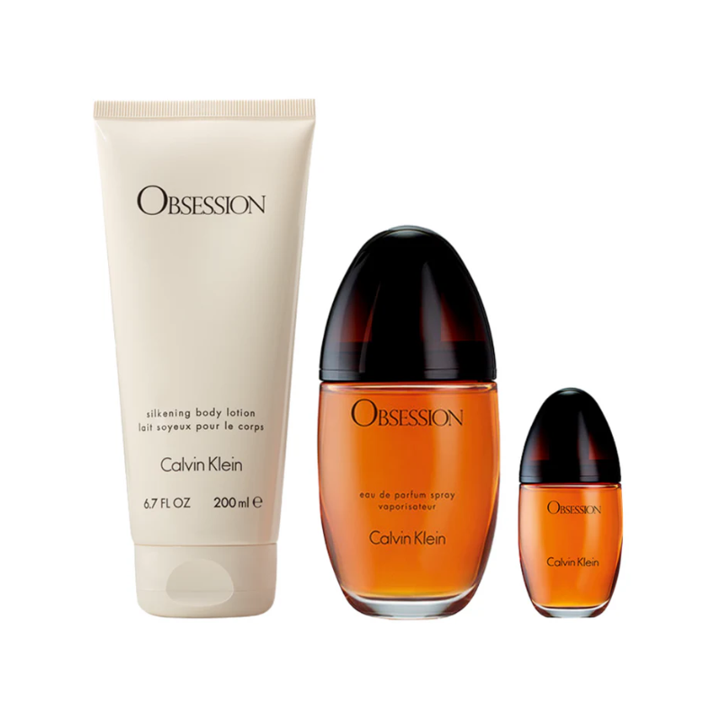 Calvin Klein Obsession 100ml 3pc Giftset