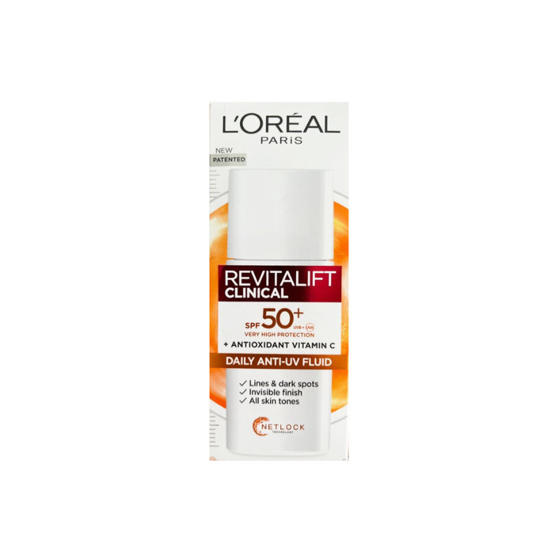 L'Oreal Revitalift Clinical Vitamin C UV Fluid Spf 50+ 50ml