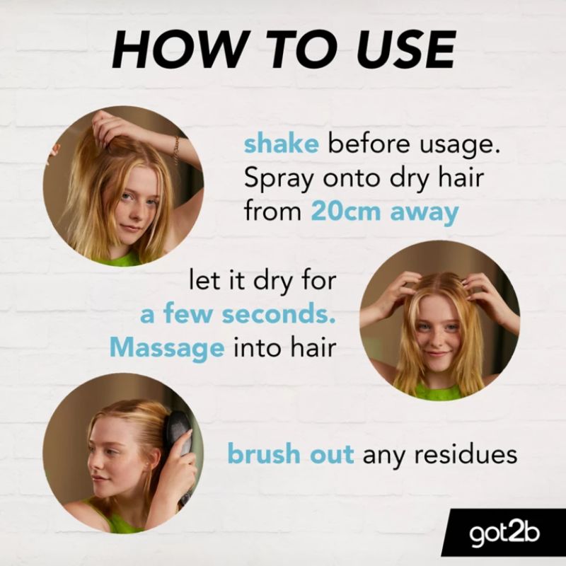 Got2b Dry Shampoo Extra Volume 200ml