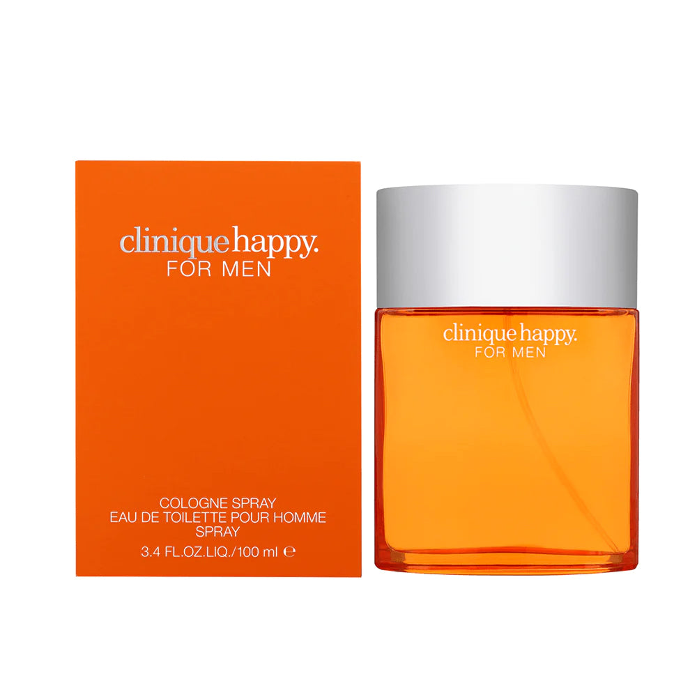 Clinique Happy Mens Eau de Toilette Cologne Spray Home Cosmetics