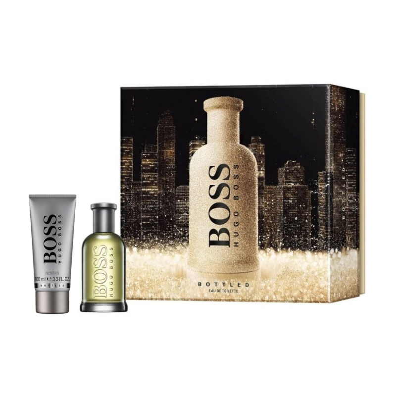 Hugo Boss Bottled (Grey) Men's 50ml 2pc Giftset