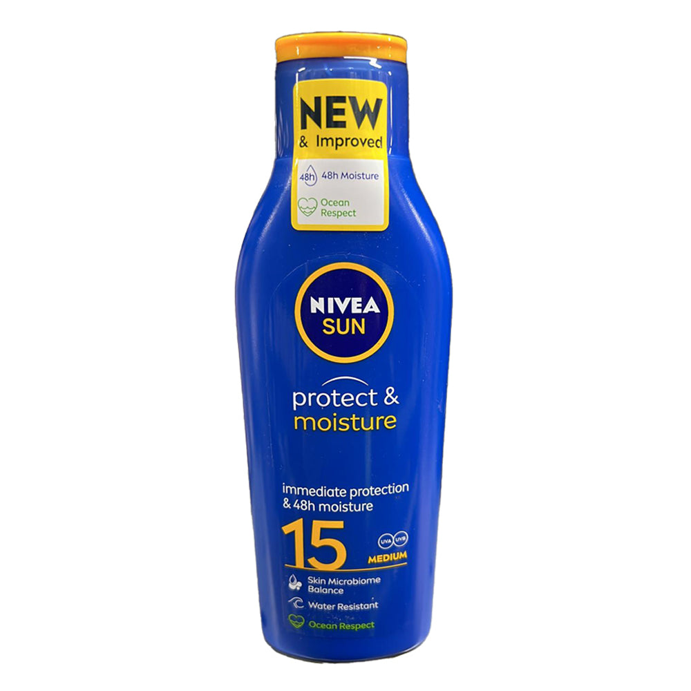 Nivea Sun Protect & Moisture Lotion SPF 15 200ml