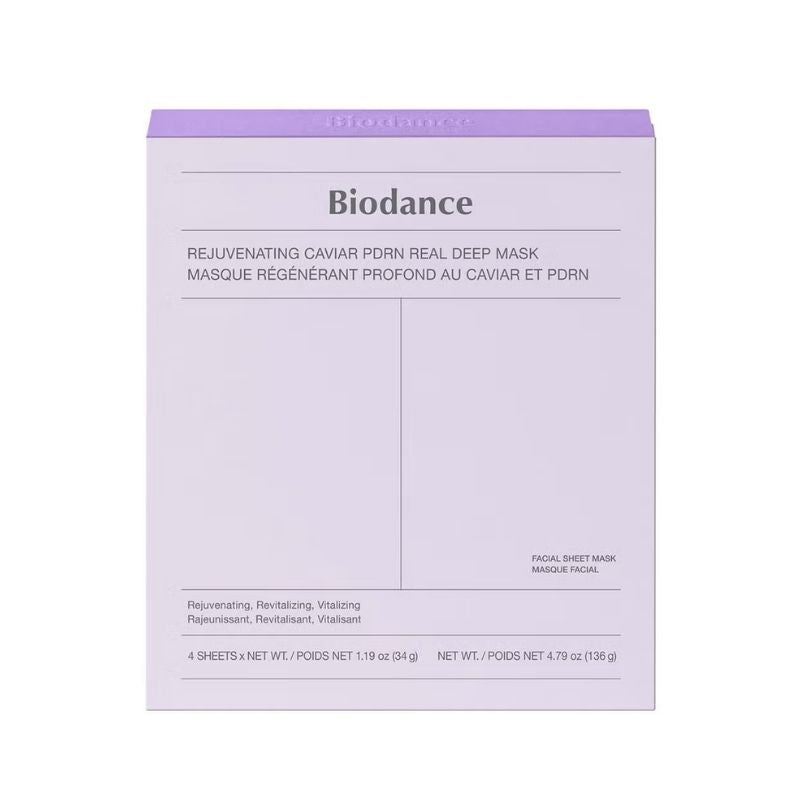 Biodance Rejuvenating Caviar PDRN Real Deep Mask 4 x 34g