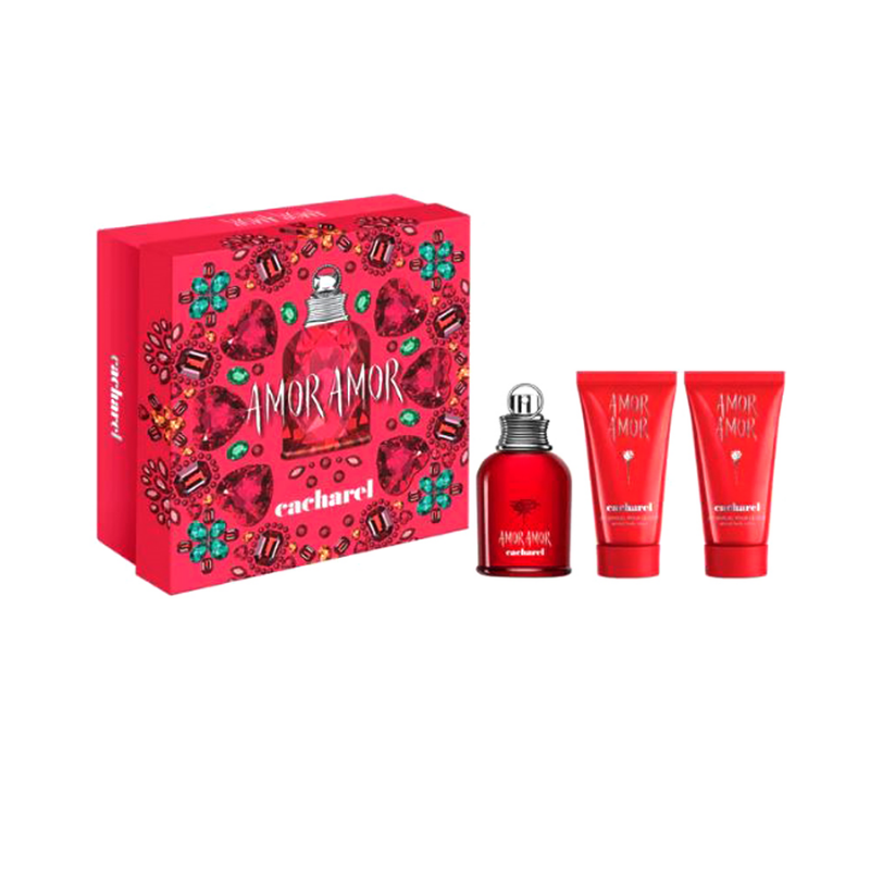 Cacharel Amor Amor 50ml 3pc Giftset