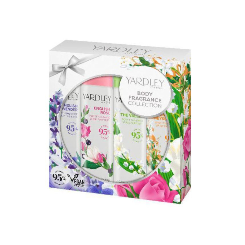 Yardley Modern Classic Body Fragrance 4pc Giftset