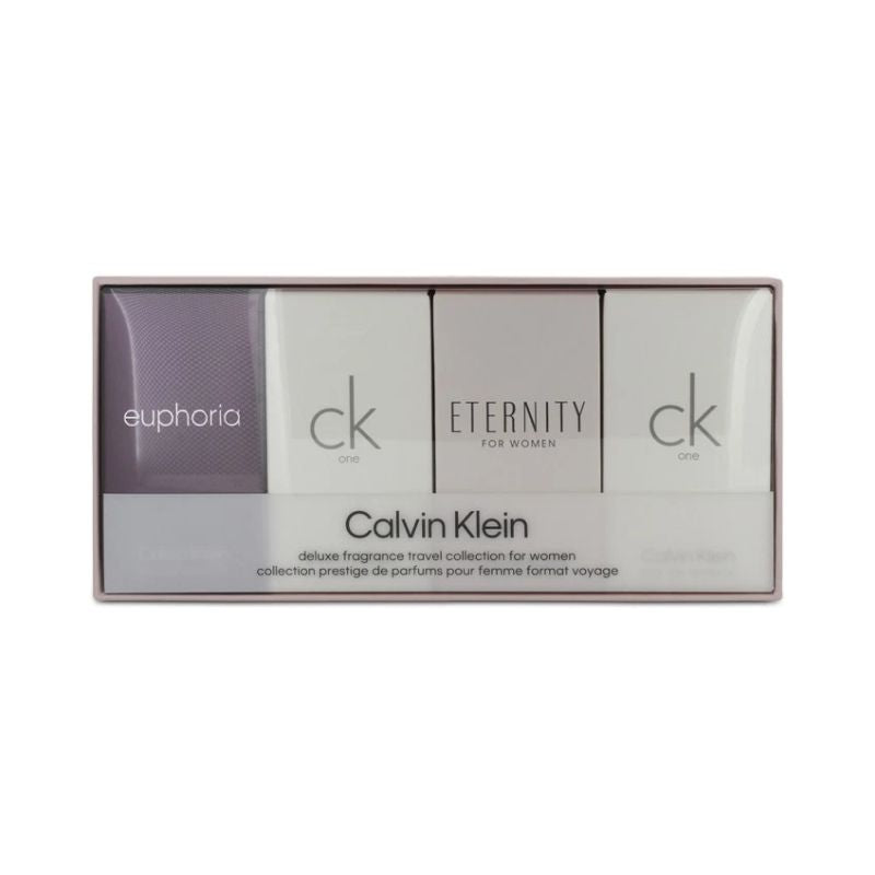 Calvin Klein Ladies 4pc Miniature Giftset
