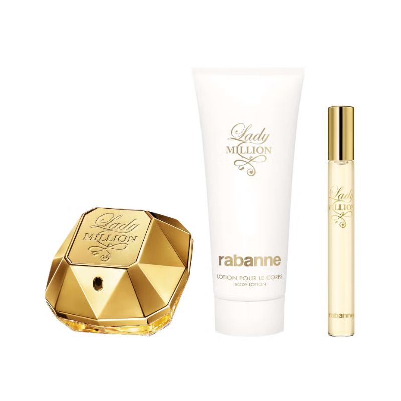 Rabanne Lady Million 50ml 3pc Giftset