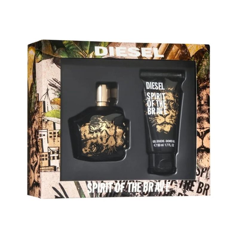 Diesel Spirit Of The Brave 50ml 2pc Giftset