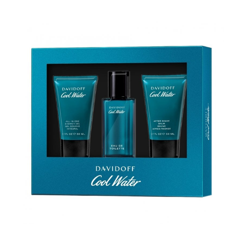 Davidoff Cool Water Men's 40ml 3pc Giftset