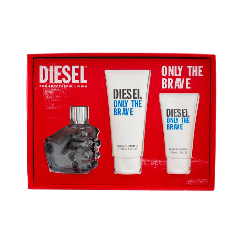 Diesel Only The Brave 50ml 3pc Giftset