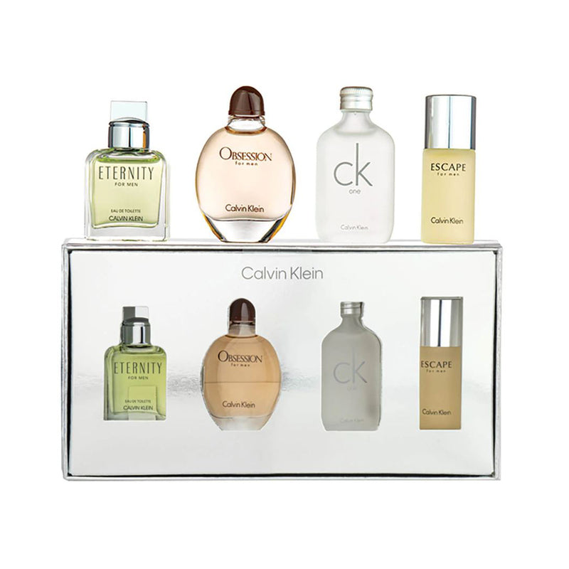 Calvin Klein Men's 4pc Miniature Giftset