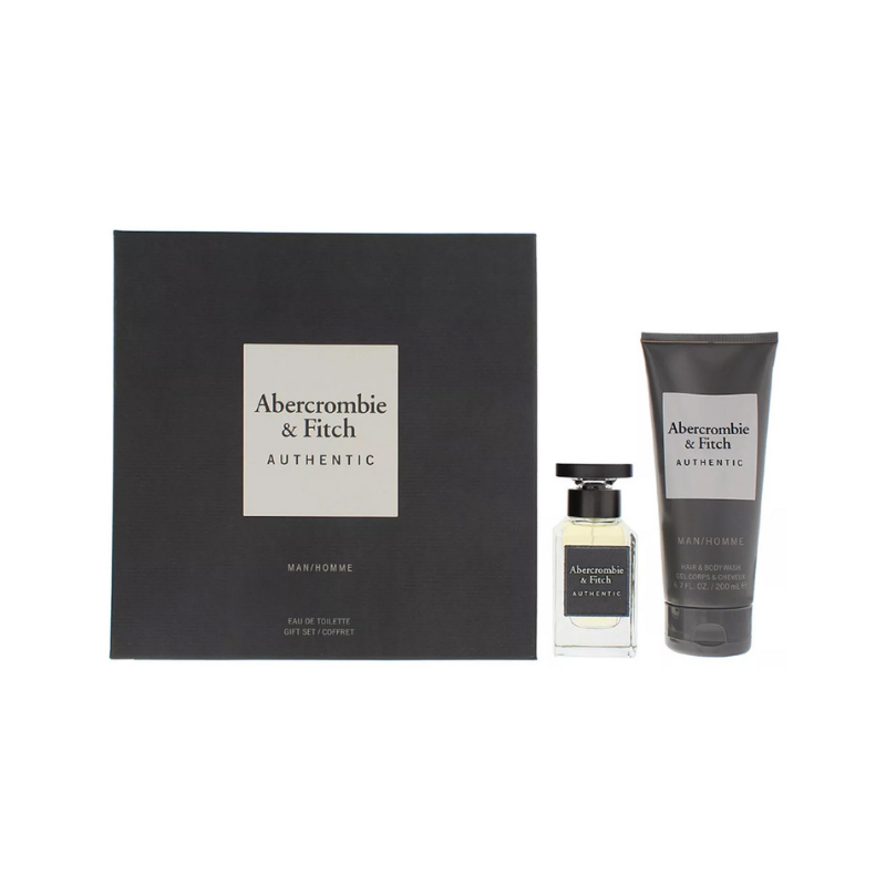 Abercrombie & Fitch Authentic Men's 50ml 2pc Giftset
