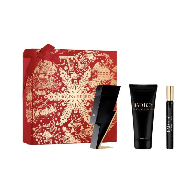 Carolina Herrera Bad Boy 50ml 3pc Giftset