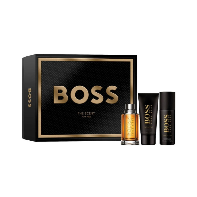 Hugo Boss The Scent Men's 100ml 3pc Giftset
