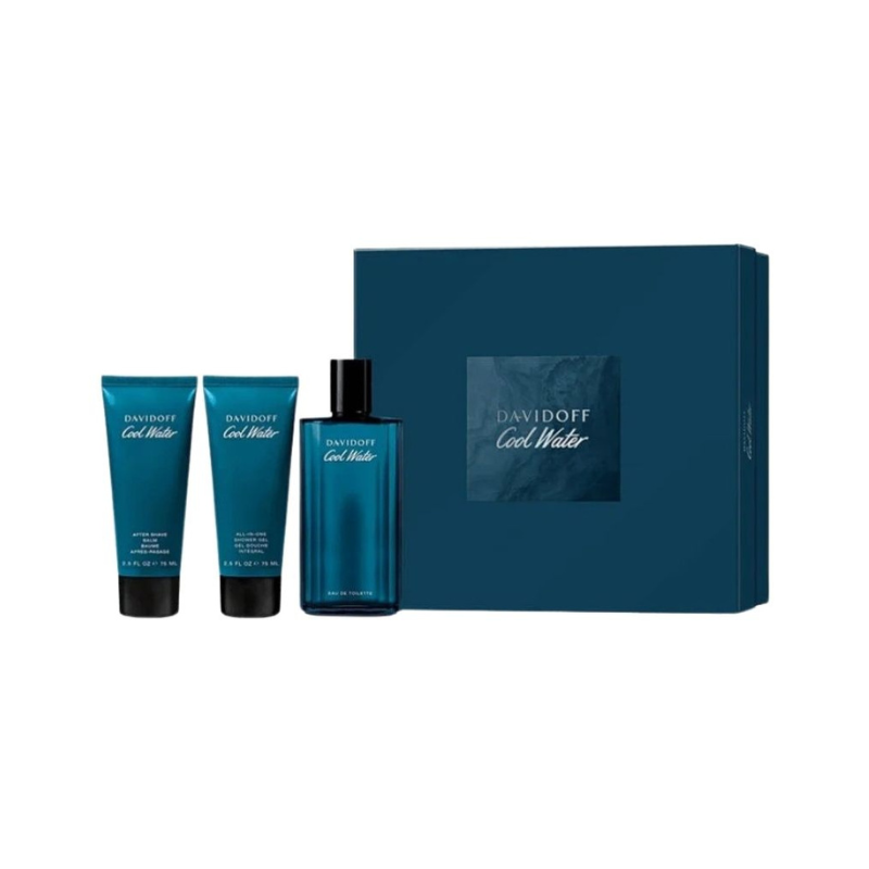 Davidoff Cool Water 125ml 3pc Giftset