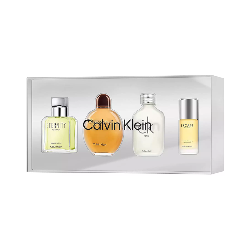 Calvin Klein Men's 15ml 4pc Miniature Giftset
