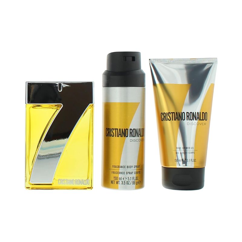 Cristiano Ronaldo CR7 Discover 100ml 3pc Giftset