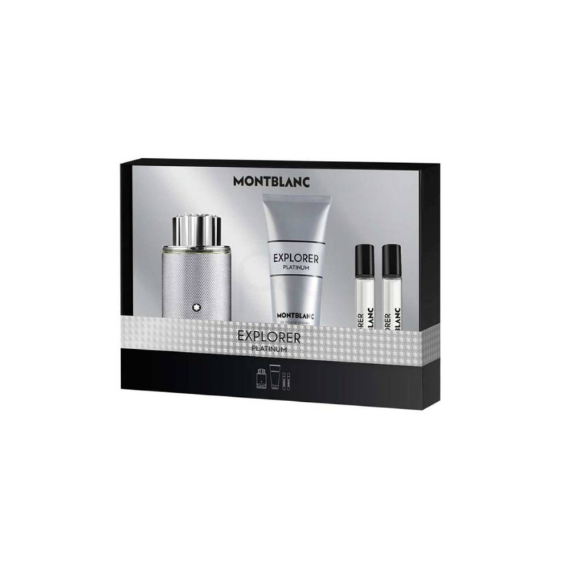 Mont Blanc Explorer Platinum 100ml 4pc Giftset