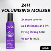 Got2b Volumania Volumising Mousse 250ml