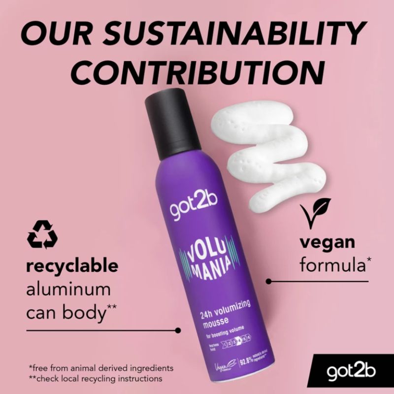 Got2b Volumania Volumising Mousse 250ml