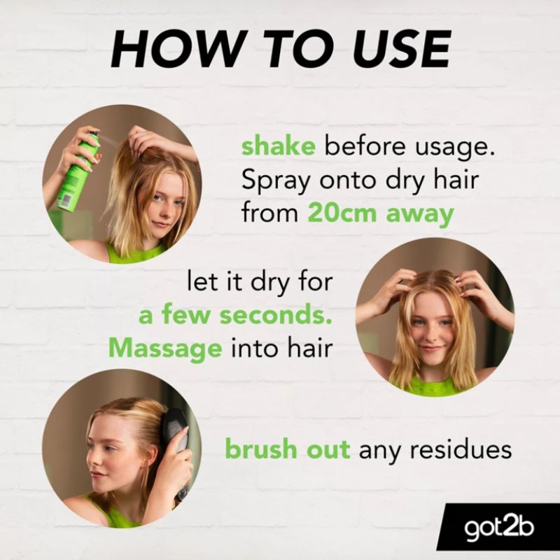 Got2b Dry Shampoo Extra Fresh 200ml