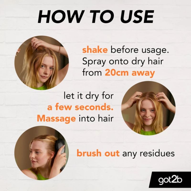 Got2b Dry Shampoo Extra Texture 200ml
