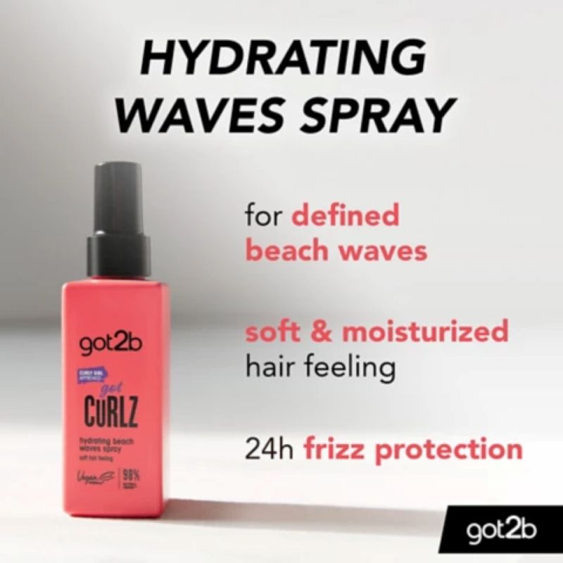 Got2b Got Curlz Hydrating Beach Wave Spray 150ml