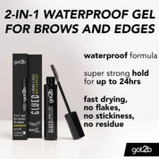 Got2b Glued 4 Brows & Edges Waterproof 16ml