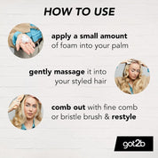 Got2b Un-Glued Styling Remover Foam 150ml
