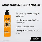 Got2b Curlz Moisturising Detangler Cream 200ml
