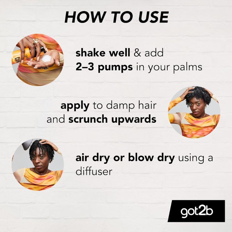 Got2b Curlz Flexible Curl Mousse 200ml