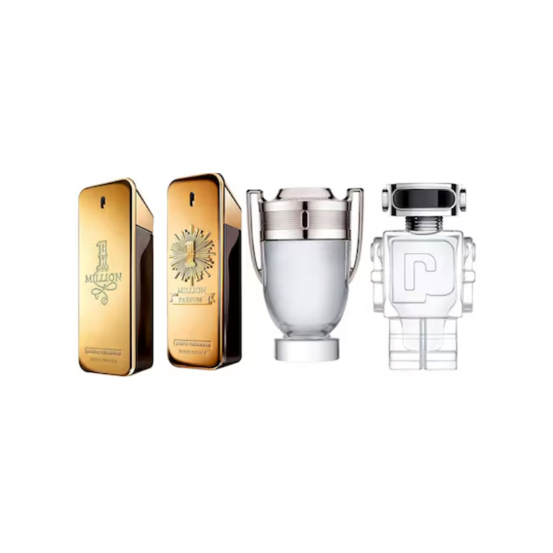 Paco Rabanne Men's 4pc Miniature Variety Giftset