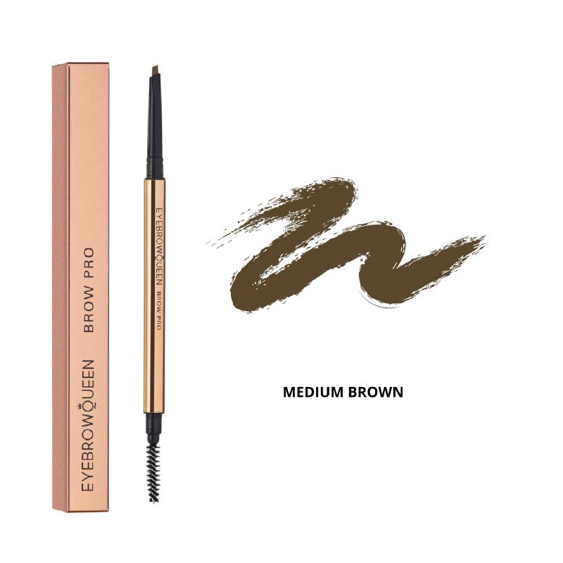 Eyebrowqueen Brow Pro Pencil Medium Brown 4