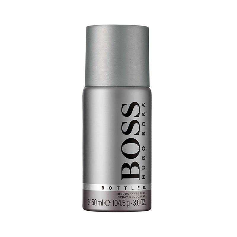 Boss Bottled (Grey) Mens 150ml Deodorant Spray