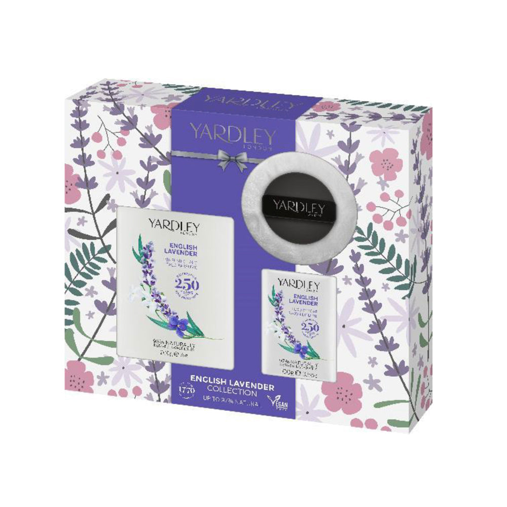 Yardley English Lavender 200g 3pc Gift Set