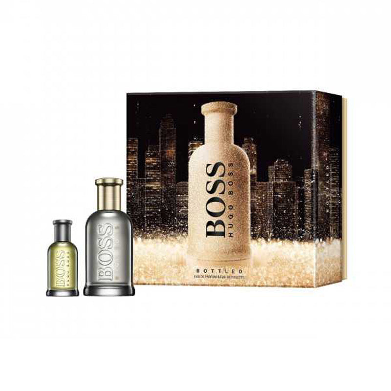 Boss Bottled (Grey) 100ml 2pc Gift Set