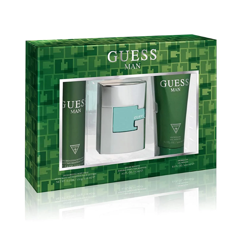 Guess Man Men's 75ml 3pc Giftset