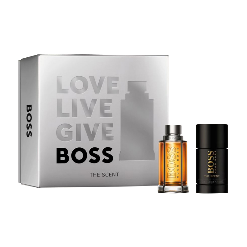 Boss The Scent Mens 50ml 2pc Gift Set