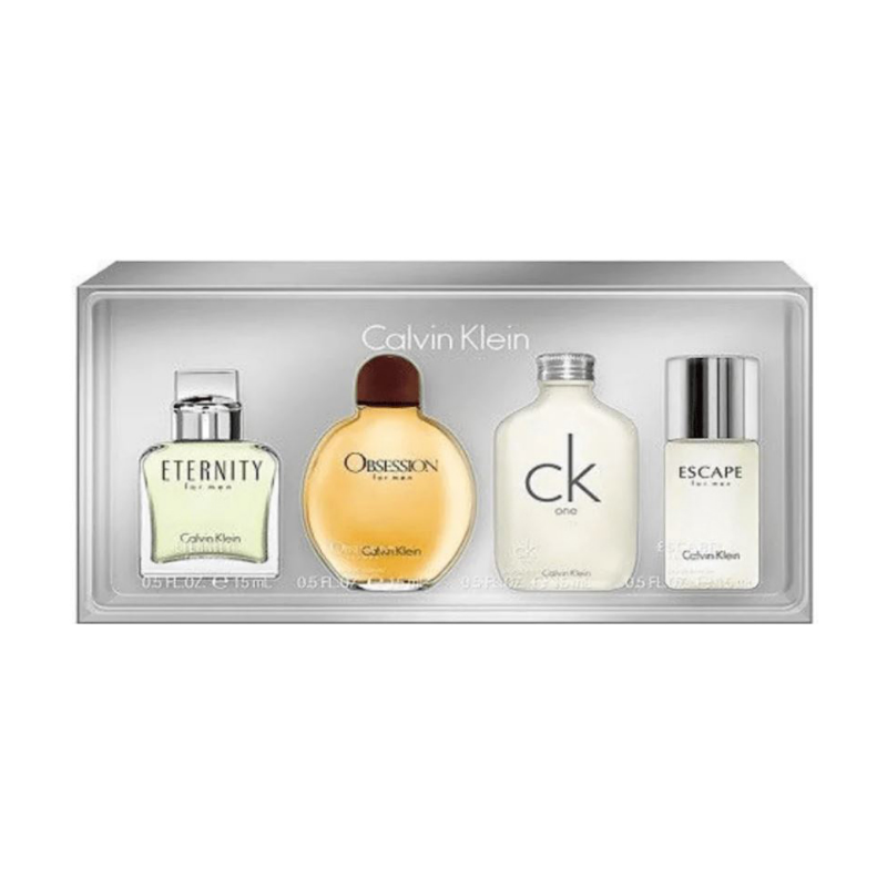 Calvin Klein Men's 4pc Miniature Giftset