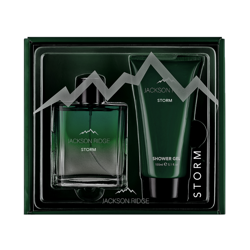 Jackson Ridge Storm Mens 100ml 2pc Gift Set