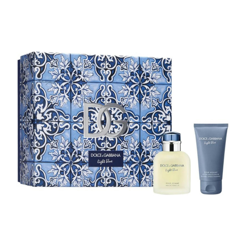 Dolce and Gabbana Light Blue Mens 75ml 2pc Gift Set