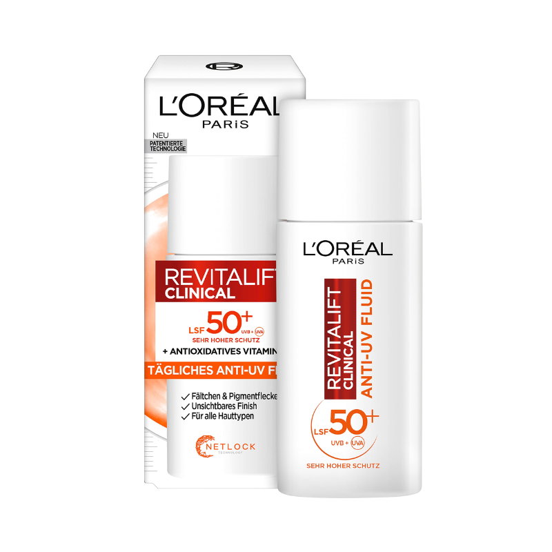 L'Oreal Revitalift Clinical Vitamin C UV Fluid Spf 50+ 50ml