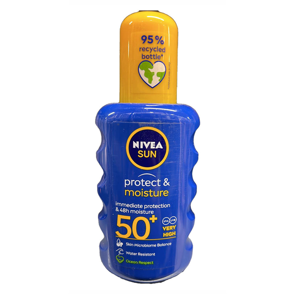 Nivea Sun Protect & Moisture Spray Spf 50+ 200ml