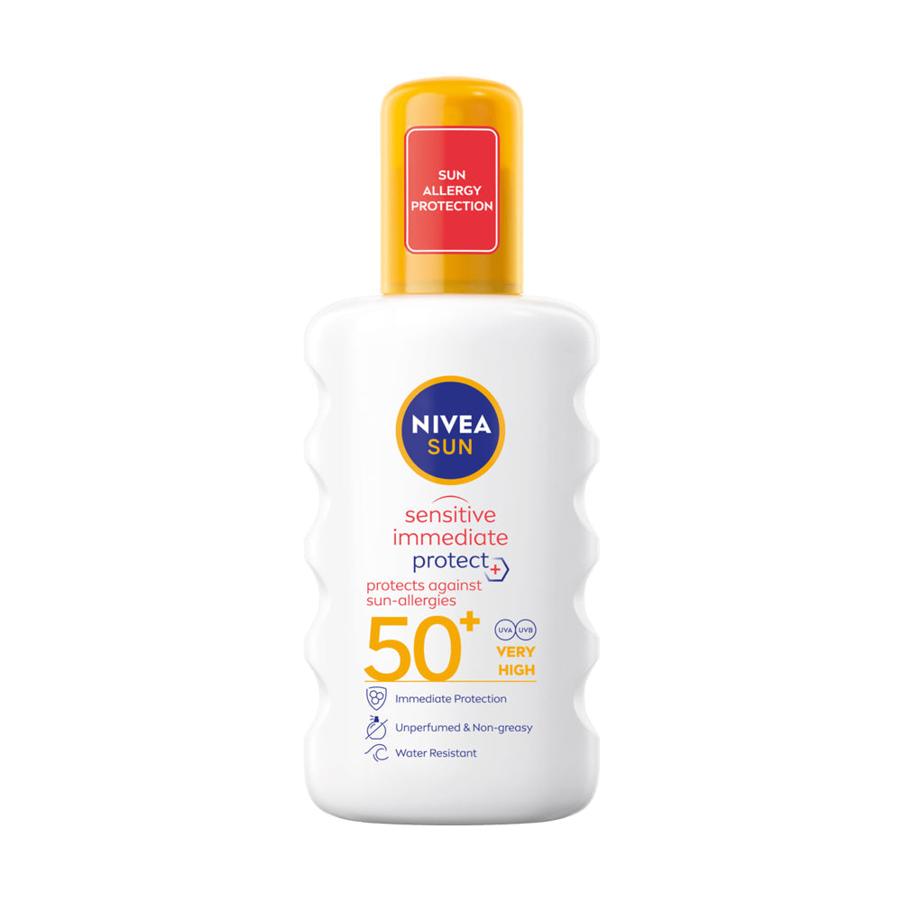 Nivea Sun Sensitive Allergy Spray Spf 50+ 200ml