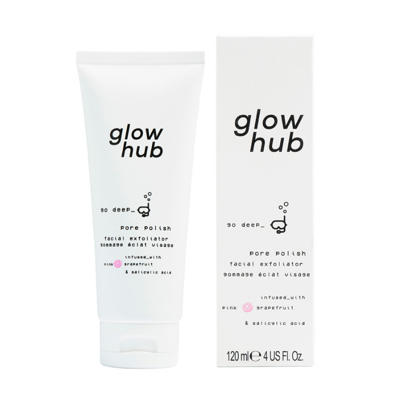 Glow Hub Pore Polish Facial Exfoliator  120ml