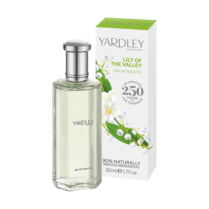 Yardley Lily Of The Valley Ladies 50ml Eau de Toilette Spray